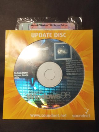 Microsoft Windows 98 Second Edition Update Disc