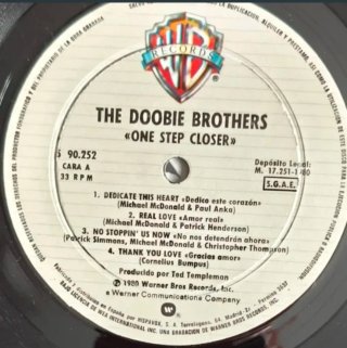 LP Vinilo Doobie Brothers One Step Closer