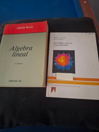 Libro de Álgebra lineal