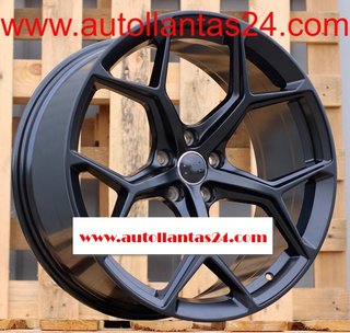 8836 JUEGO DE 4 LLANTAS AUDI RS BLACK r898899