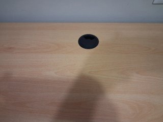 Mesa estudio/oficina madera y metal