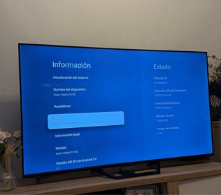 Televisión HAIER 55” QLED 4K