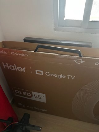 Televisión HAIER 55” QLED 4K