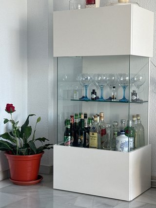 Vitrina expositora botellero