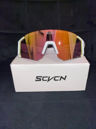 Gafas de sol SCVN rojas y blancas