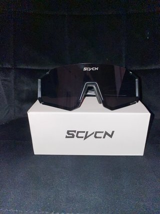 Gafas de sol SCVN rojas y blancas