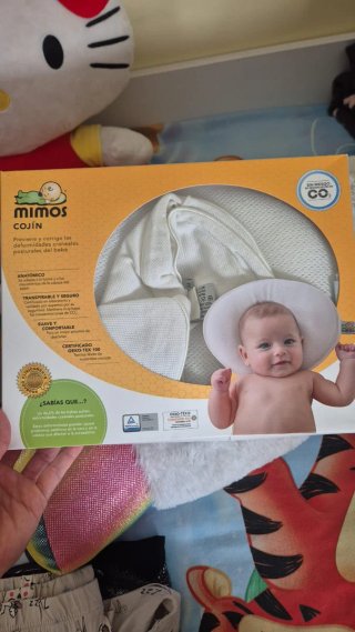 Cojín Mimos para bebé - Antiestrés craneal + Funda