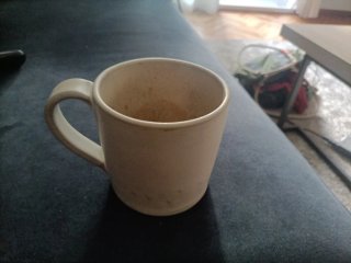 Taza Beige Cerámica