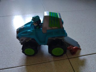 Coche Patrulla Canina con dos figuras