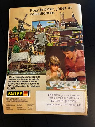 Catalogo Revista maquetas Faller 1980