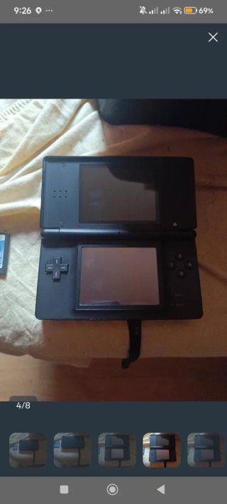 Nintendo DS Lite Negra + Super Mario