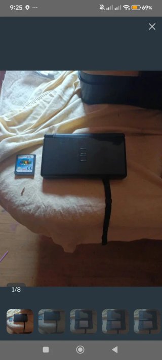 Nintendo DS Lite Negra + Super Mario