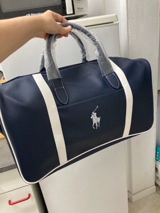 Bolso Ralph Lauren Fragrances Azul/Blanco