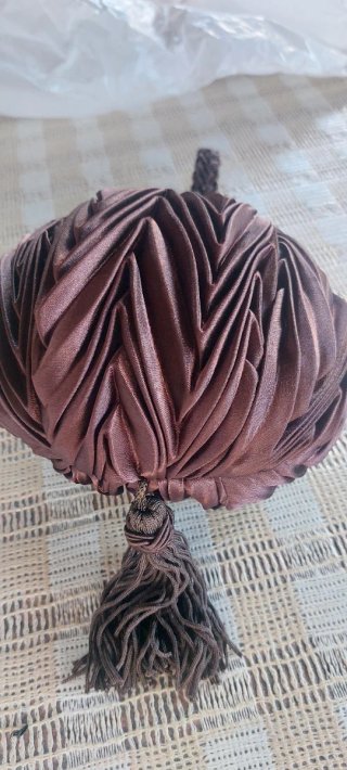 Bolso fiesta marrón pequeño