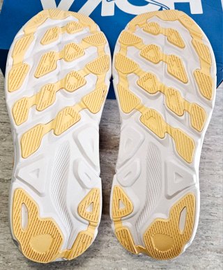 Zapatillas Hoka Naranja y Azul