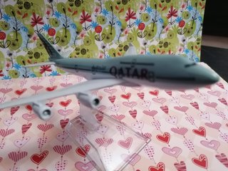 Maqueta Avión Qatar Airways