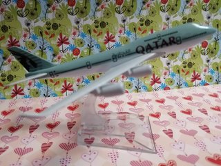Maqueta Avión Qatar Airways