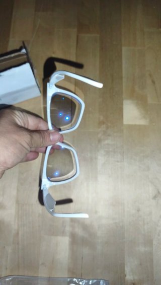 Gafas filtro luz azul miopía blancas 5 dioptrias