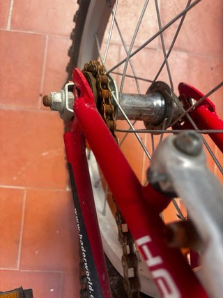 Bicicleta Infantil Hador 16 Roja y Azul