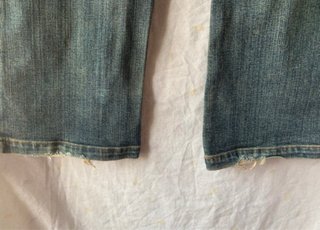 Pantalones vaqueros con parches M