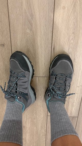Scarpe trekking donna grigio/blu