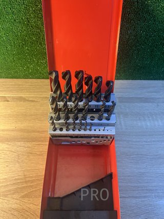 Juego de brocas acero para metal fischer
