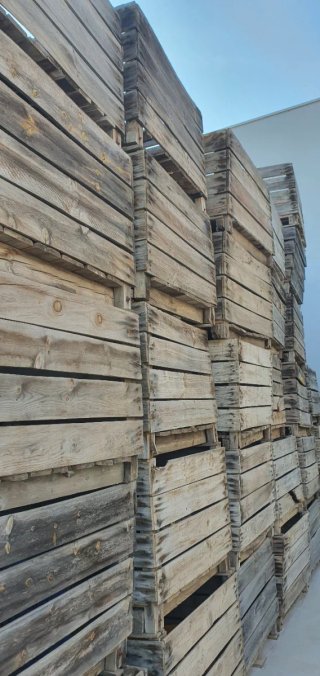 Cajas de madera para fruta/almacenamiento