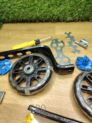 Ruedines estabilizadoras para bici