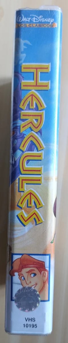 HÉRCULES – VHS DISNEY – ED. ESPAÑOLA