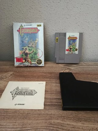 Juego Nintendo NES Castlevania Fisrt edition 1987