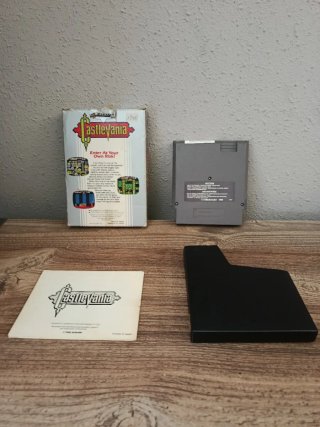 Juego Nintendo NES Castlevania Fisrt edition 1987