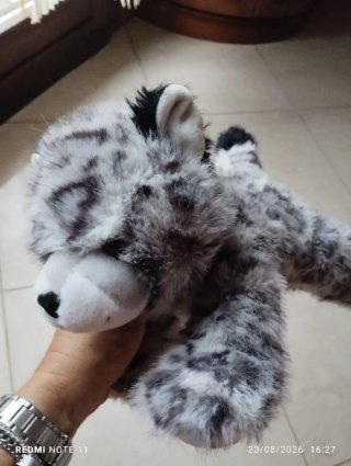 2 peluche animali selvaggi