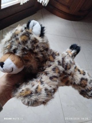 2 peluche animali selvaggi