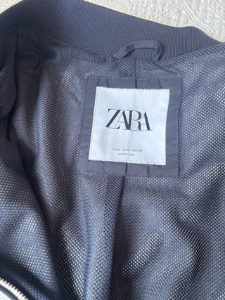Cazadora Zara Gris Talla XL/44