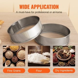 Flour Sieve Fine Mesh, 40 Mesh Flour Sifter, 304 S