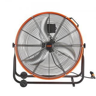 Drum Fan, 24 Inch High Velocity Industrial Shop Fa