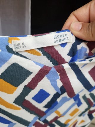 Vestido Sfera Midi Estampado