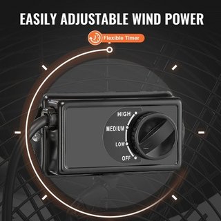 Drum Fan, 30 Inch High Velocity Industrial Shop Fa
