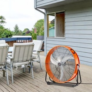 Drum Fan, 30 Inch High Velocity Industrial Shop Fa