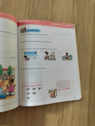 Vacaciones, 2 Primaria comprensión lectora