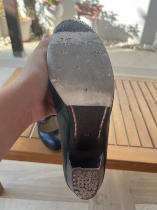 Tacones de baile Begoña Cervera Negros