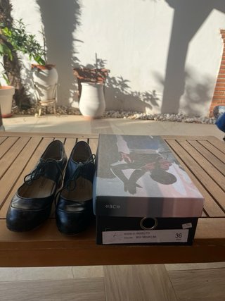 Tacones de baile Begoña Cervera Negros