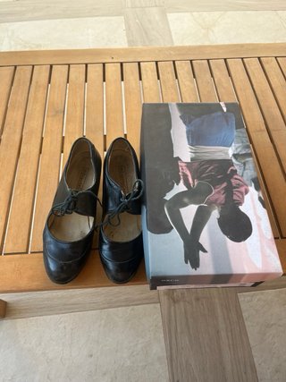 Tacones de baile Begoña Cervera Negros
