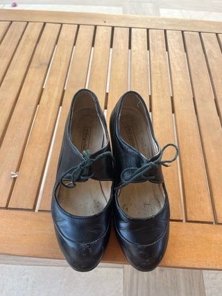 Tacones de baile Begoña Cervera Negros