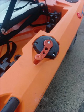 Kayak Galaxy Wildcat FX3 para pesca con sonda