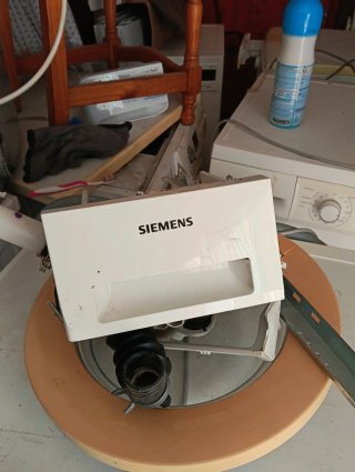 Cajón lavadora Siemens