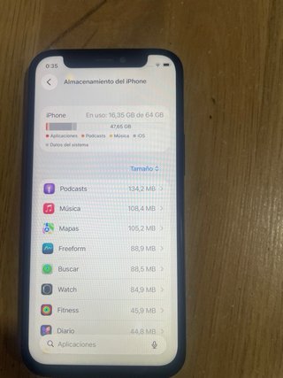 iPhone 12 mini blu