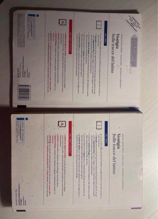 libro latino Vestigia