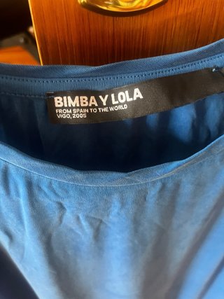 Camiseta Bimba y Lola Azul Talla M