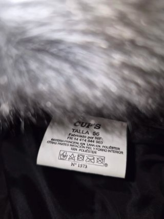 Gorro aviador lana orejeras CUP'S talla 56